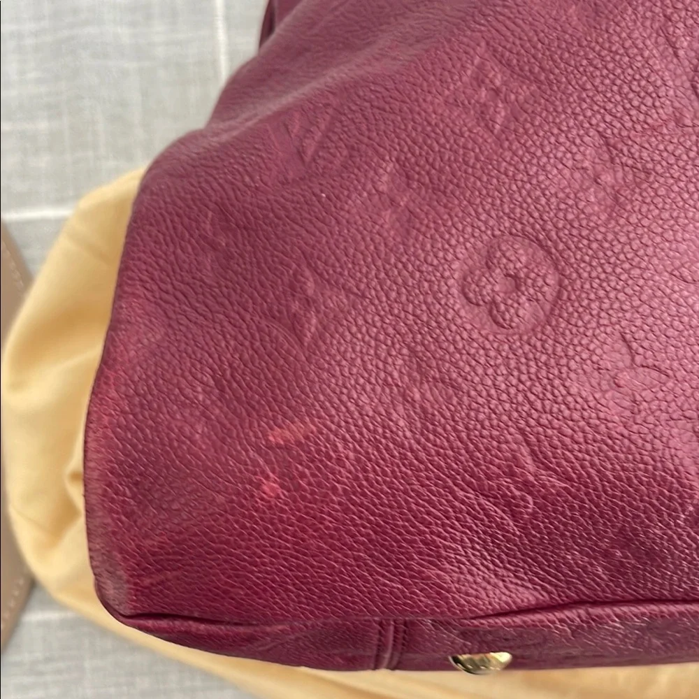 Louis Vuitton Raspberry Artsy MM Monogram Empriente